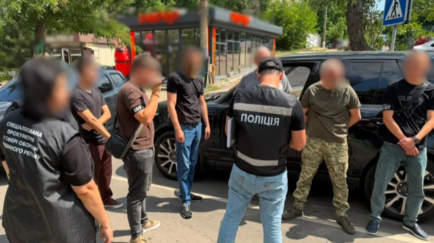 Національна поліція затримала начальника відділу ТЦК та СП в Одеській області
