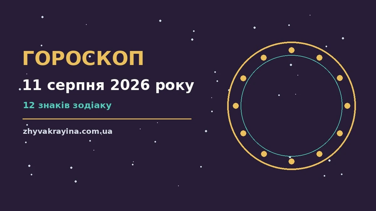 Астрологічний гороскоп на 11 серпня 2026 року: знаки зодіаку, діалог і особисті межі