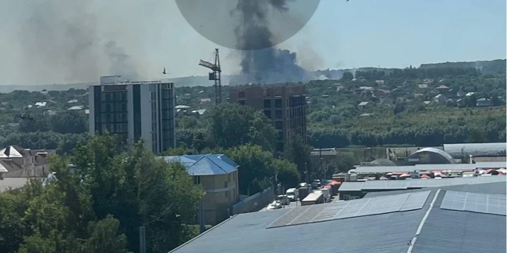 Вибух на військовому полігоні у Хмельницькому