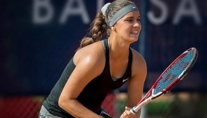 Ангеліна Калініна під час матчу на Cincinnati Open (Фото: REUTERS/Owen Hammond/NurPhoto)