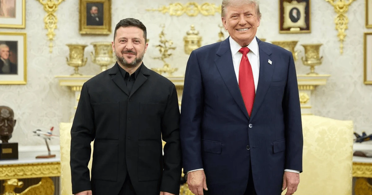 Володимир Зеленський і Дональд Трамп