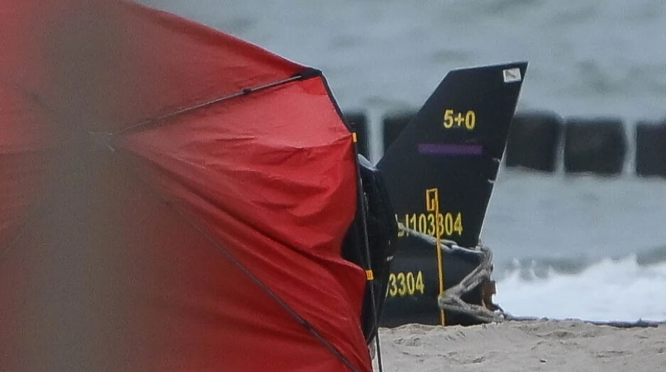 Безпілотник «Гербера-2» на польському пляжі поблизу села Русиново