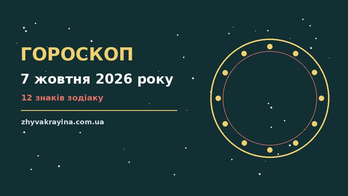 Зіркова ніч і чашка чаю на столі — символ гороскопу на 7 жовтня 2026 року